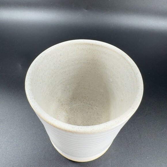 Stone Pony Pottery Single Tumbler Cup Drinking Mug Signed Illinois American Cup - Picture 9 of 10
